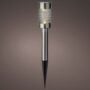 Solar Steel Stake Light – Warm White – 11.3″